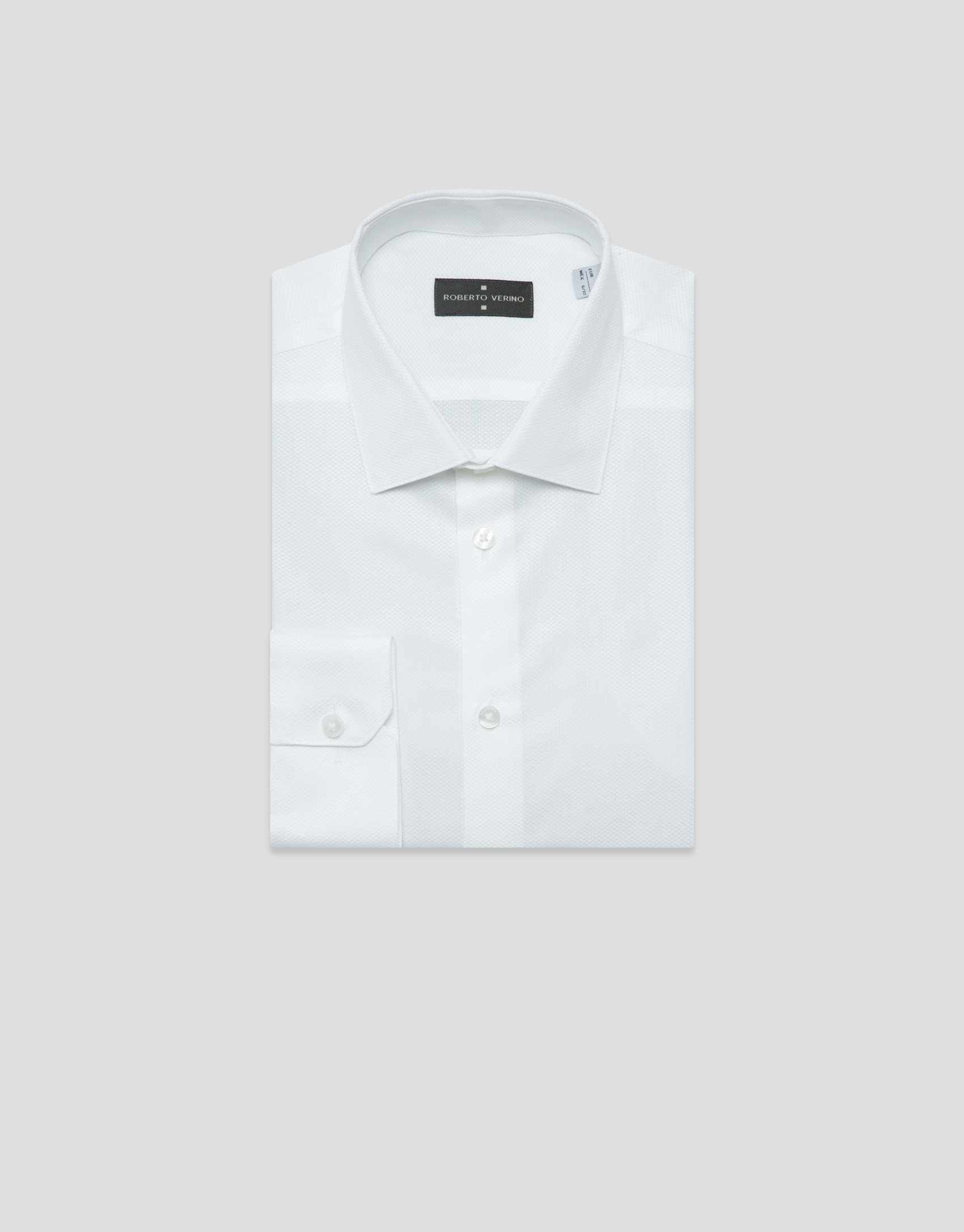 Camisa vestir estructura blanca - Hombre | Roberto Verino