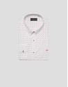 Camisa sport regular estampado geométrico ... | Roberto Verino