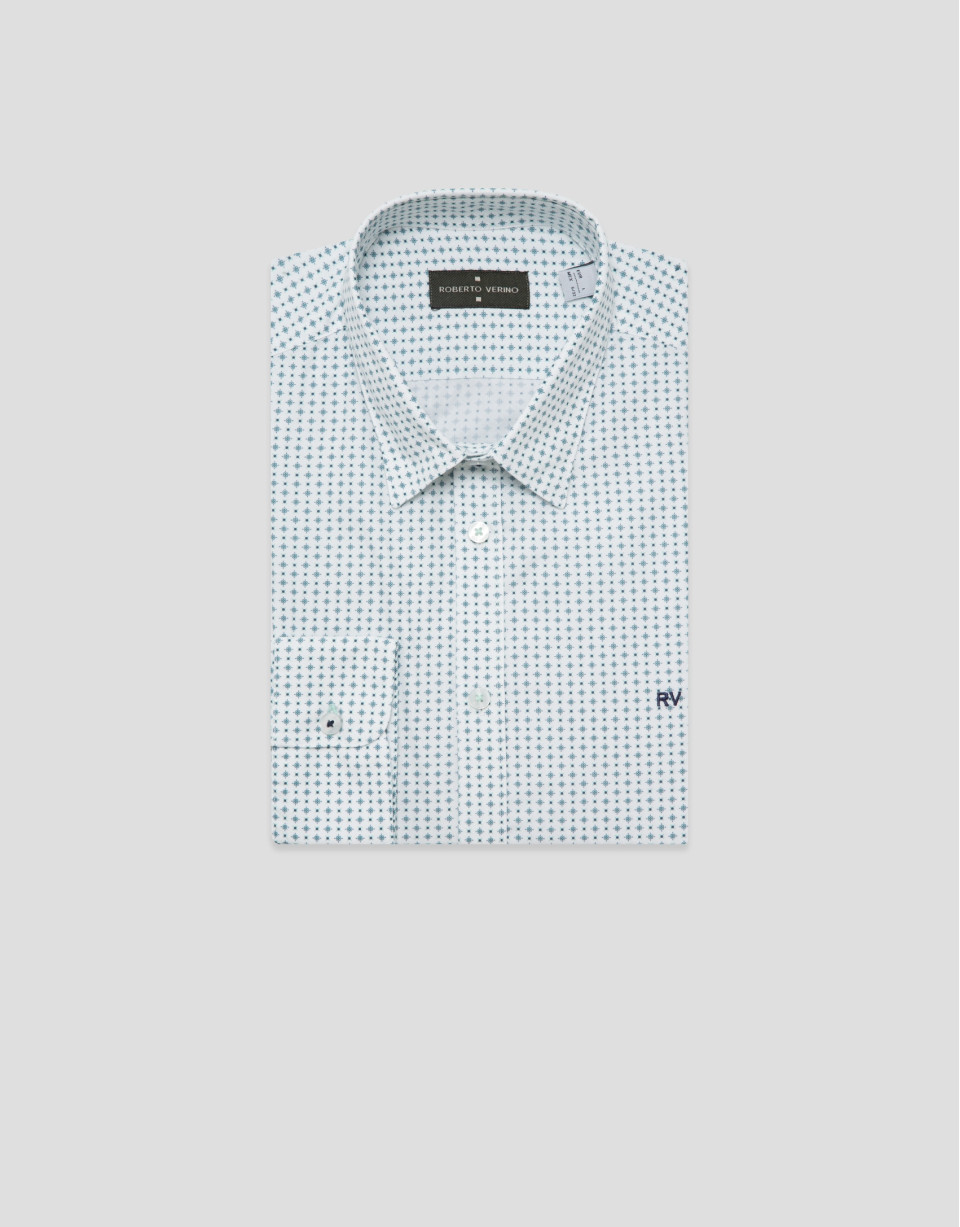 Camisa sport regular fit estampado ... | Roberto Verino