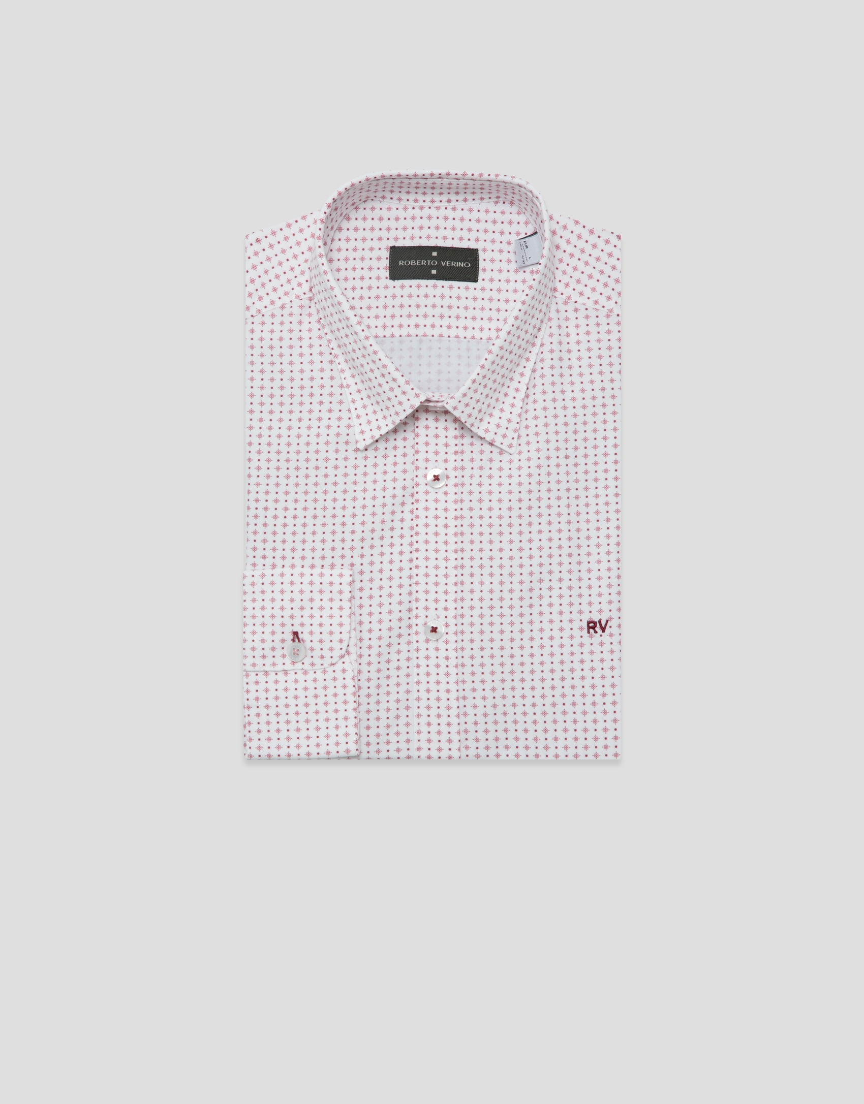 Camisa sport regular fit estampado ... | Roberto Verino