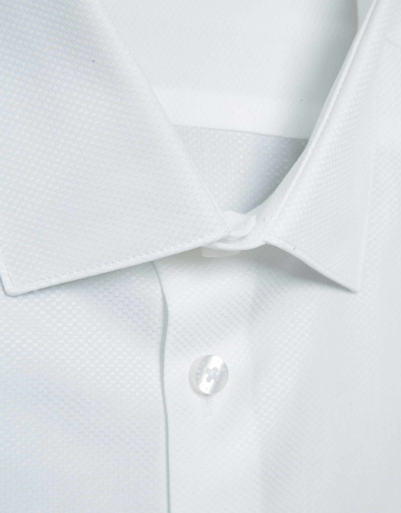 White structured dress shirt - Man - SS2026 | Roberto Verino