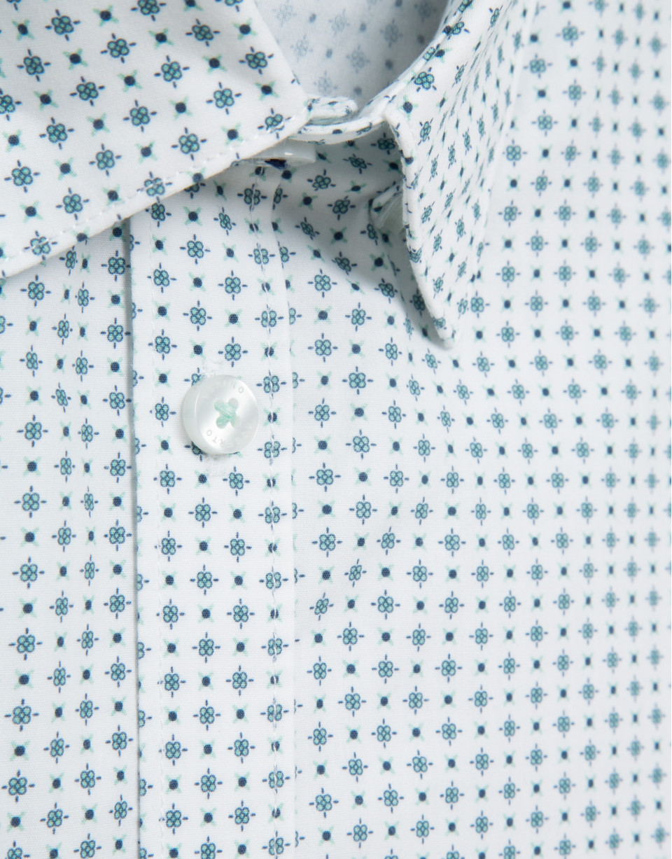 Camisa sport regular fit estampado ... | Roberto Verino