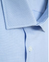 Light blue micro-textured dress shirt - Man | Roberto Verino