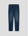 Pantalón denim hombre regular azul medio | Roberto Verino