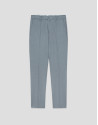 Pantalón chino ojo de perdiz marino - Hombre | Roberto Verino