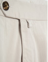 Beige dyed chino trousers - Man - SS2026 | Roberto Verino
