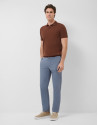 Pantalón chino tintado azul grisáceo - Hombre | Roberto Verino