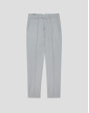 Grey bird's eye chino trousers - Man - SS2026 | Roberto Verino