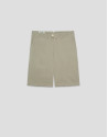 Khaki cotton Bermuda shorts - Man - SS2026 | Roberto Verino