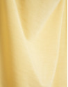 Camiseta escote drapeado amarilla - Mujer | Roberto Verino