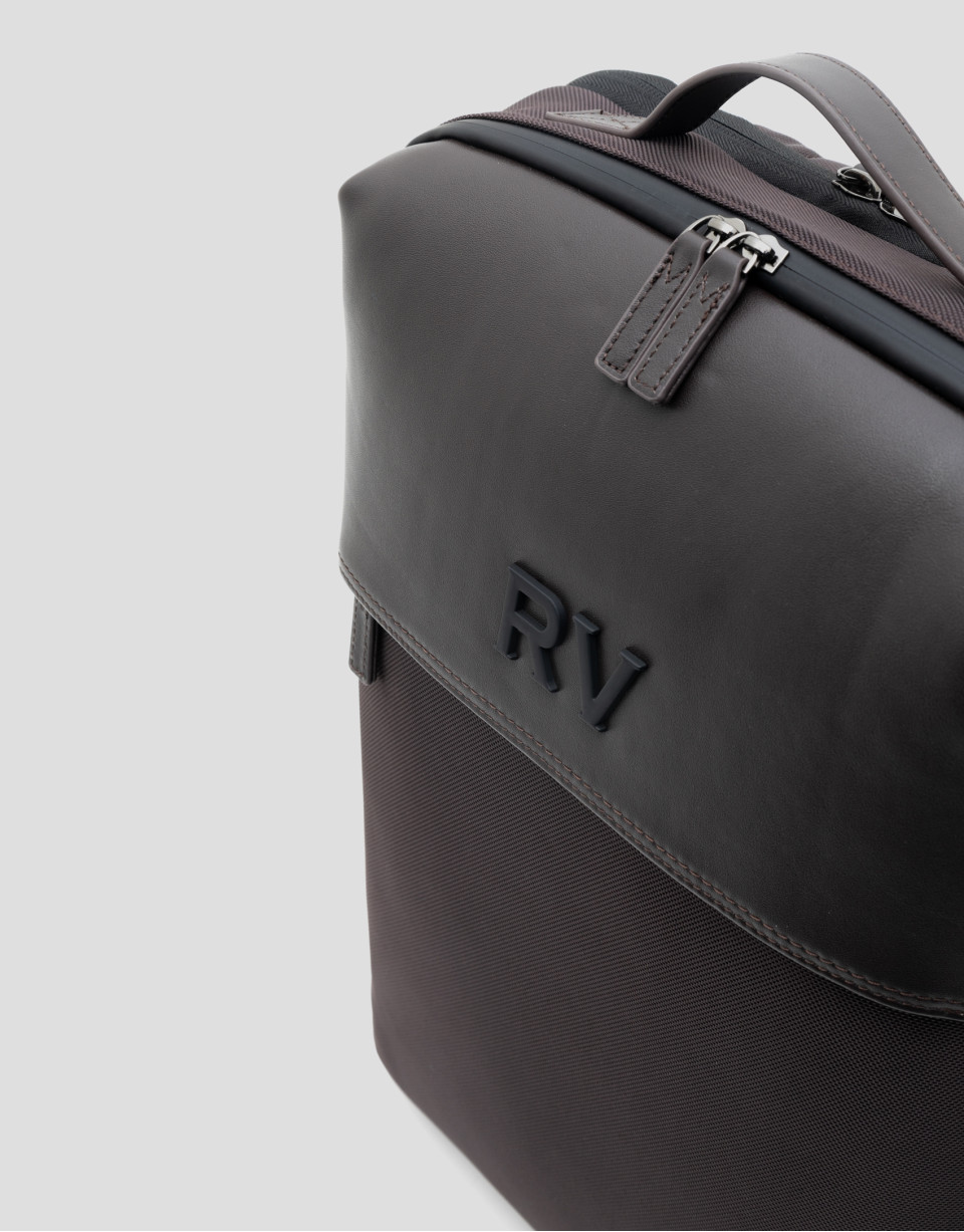 Mochila Travel Bag Mim marrón - Hombre - PV2025 | Roberto Verino
