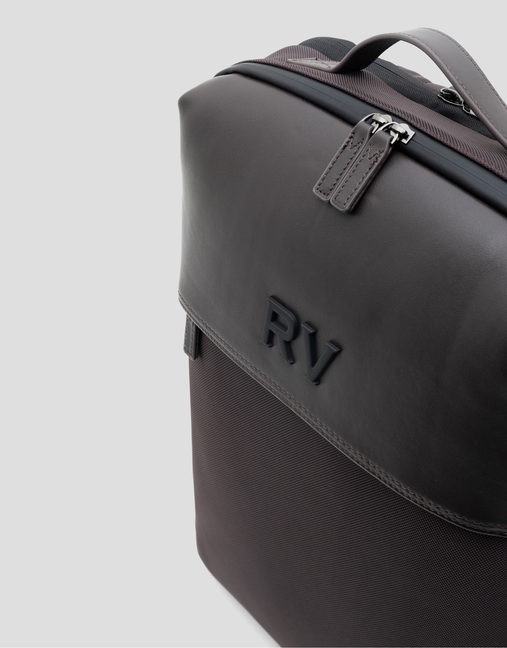 Mochila Travel Bag Mim marrón - Hombre - PV2025 | Roberto Verino