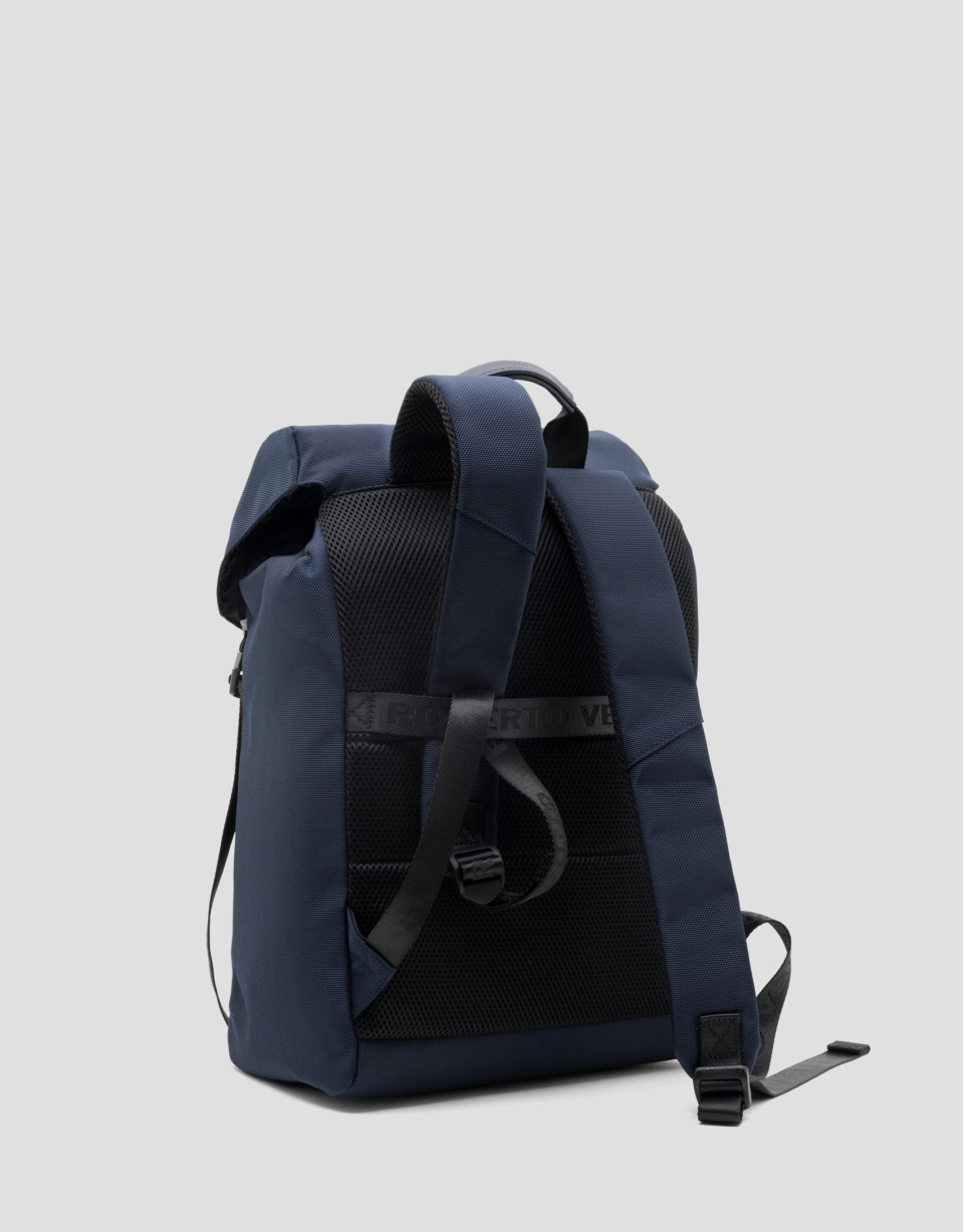 Mochila Work nailon azul - Hombre - PV2025 | Roberto Verino