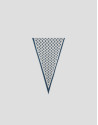 Bandana triangular seda blanca estampado ... | Roberto Verino