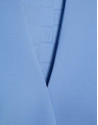 Structured blue crepe top - Woman - SS2026 | Roberto Verino