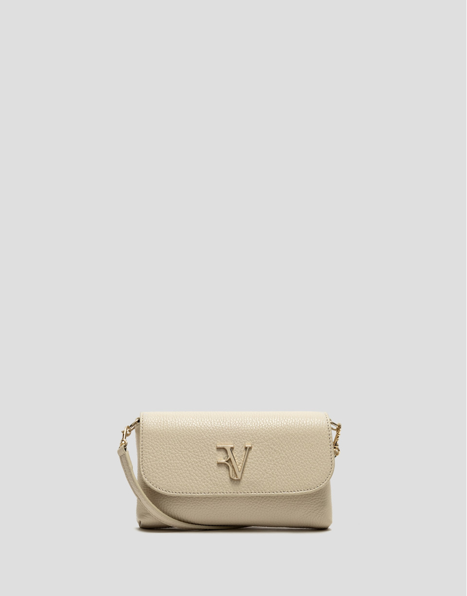 Bolso de mano Rita piel beige - Mujer - PV2026 | Roberto Verino