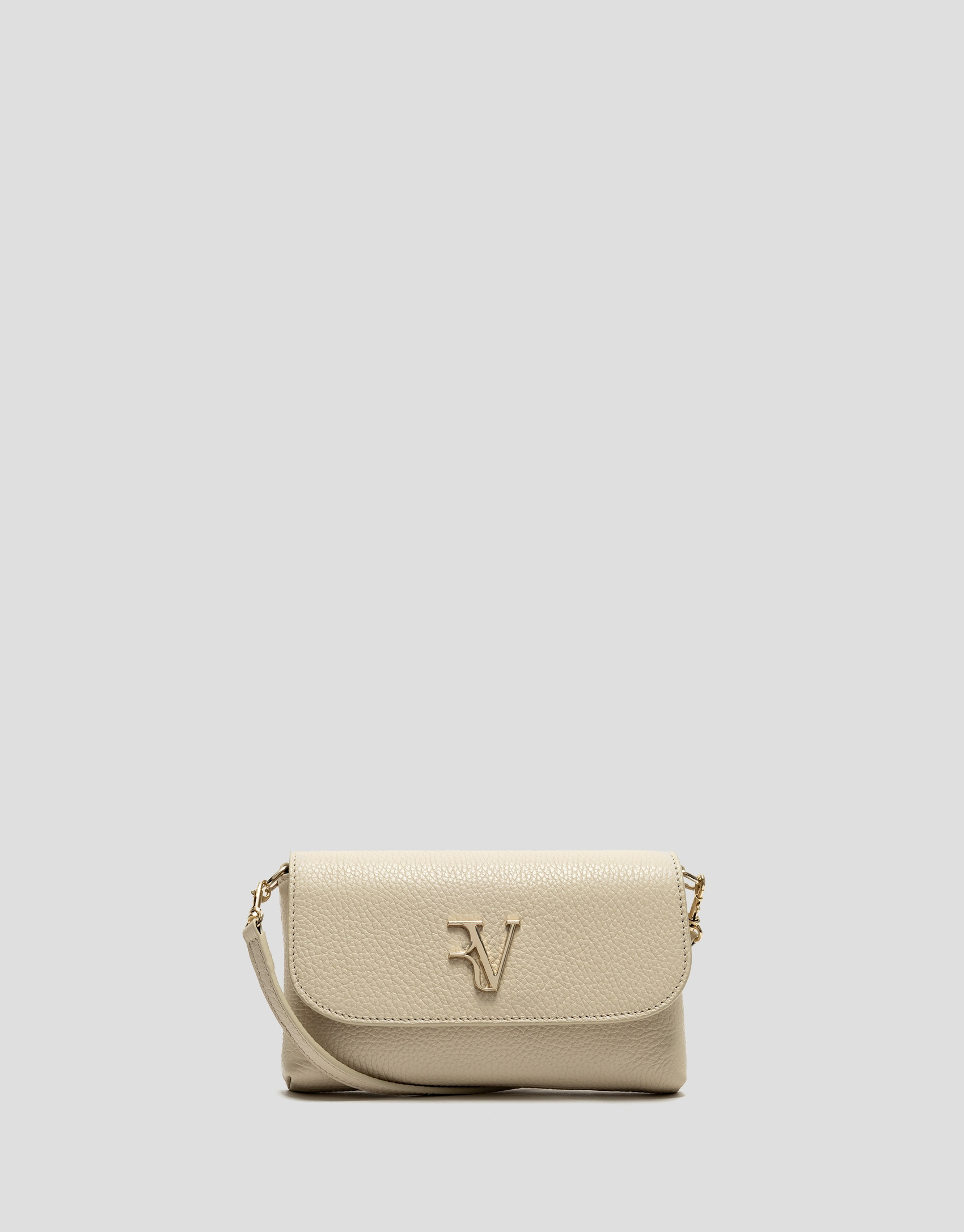 Bolso de mano Rita piel beige - Mujer - PV2026 | Roberto Verino