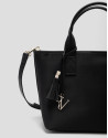 Dafne Midi black nylon handbag - Woman - SS2026 | Roberto Verino