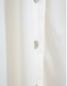 Off-white V-neck shirt dress - Woman - SS2026 | Roberto Verino