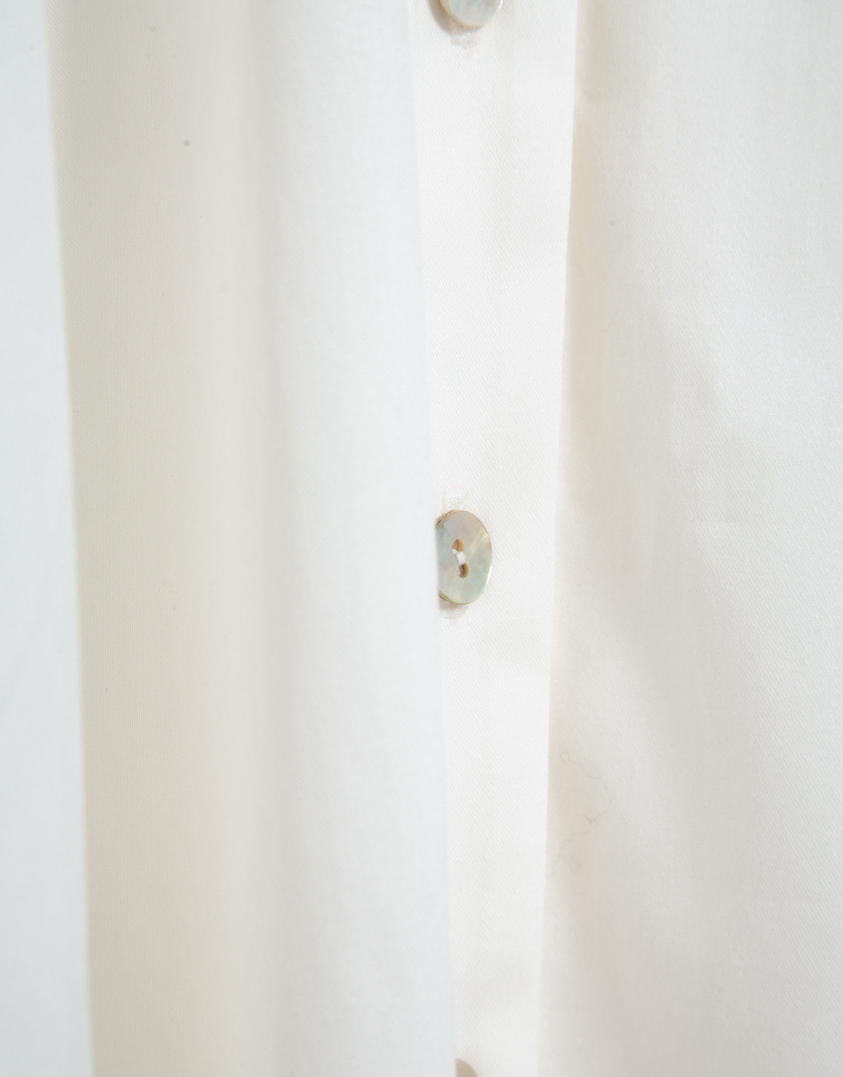 Vestido camisero escote pico crudo - Mujer | Roberto Verino