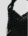 Bolso Alison Mini piel anudada negra - Mujer | Roberto Verino