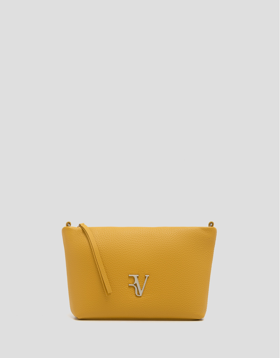 Bolso bandolera Megan Messenger piel mostaza | Roberto Verino