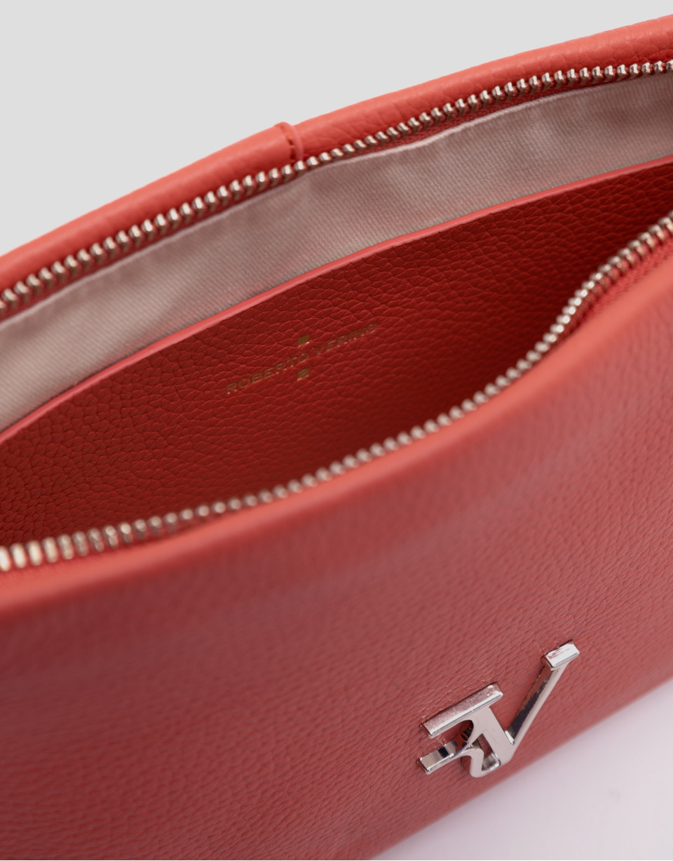 Bolso bandolera Megan Messenger piel naranja ... | Roberto Verino