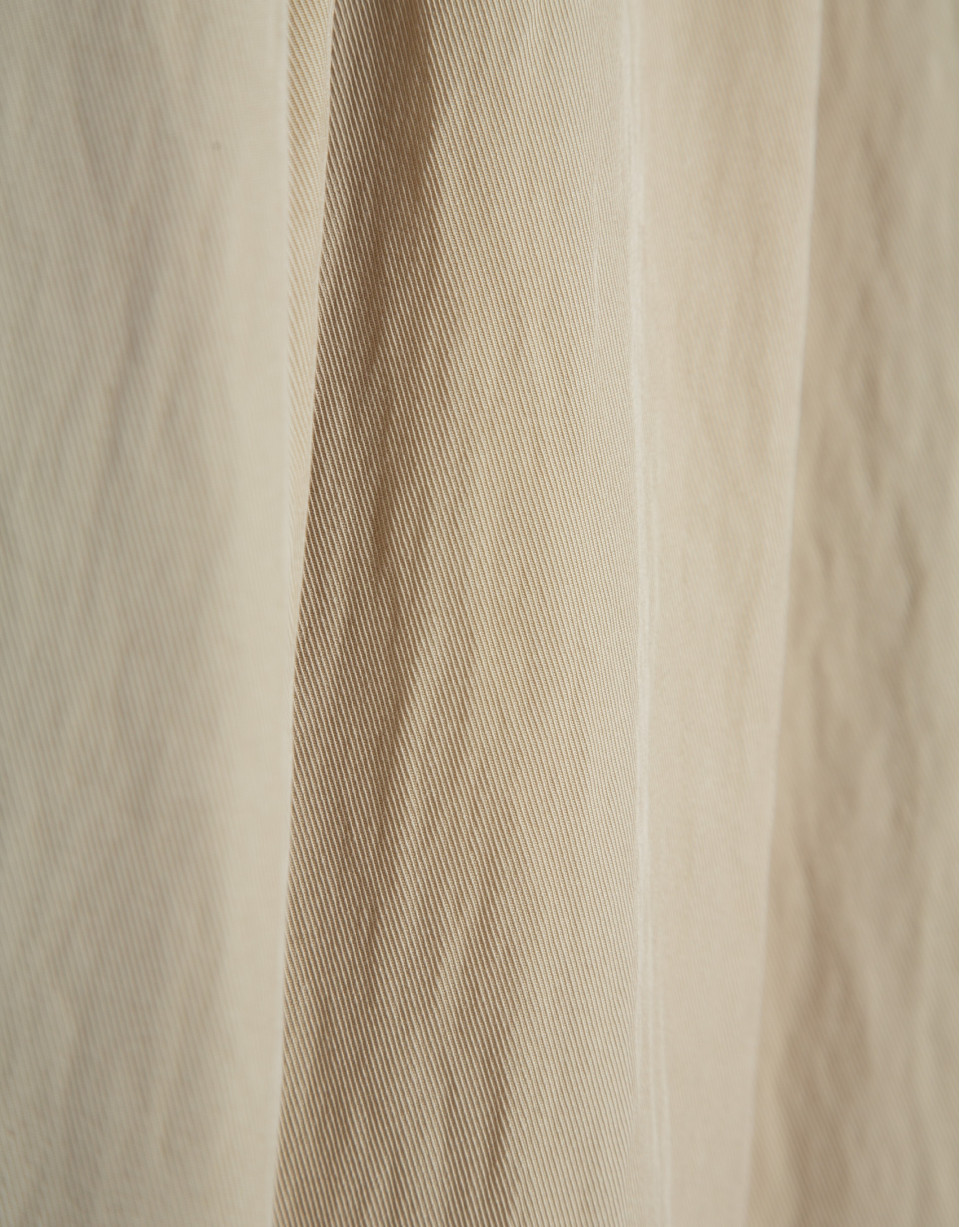 Falda midi fluida beige - Mujer - PV2026 | Roberto Verino