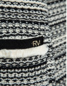 Chaqueta punto de algodón estructura blanco ... | Roberto Verino