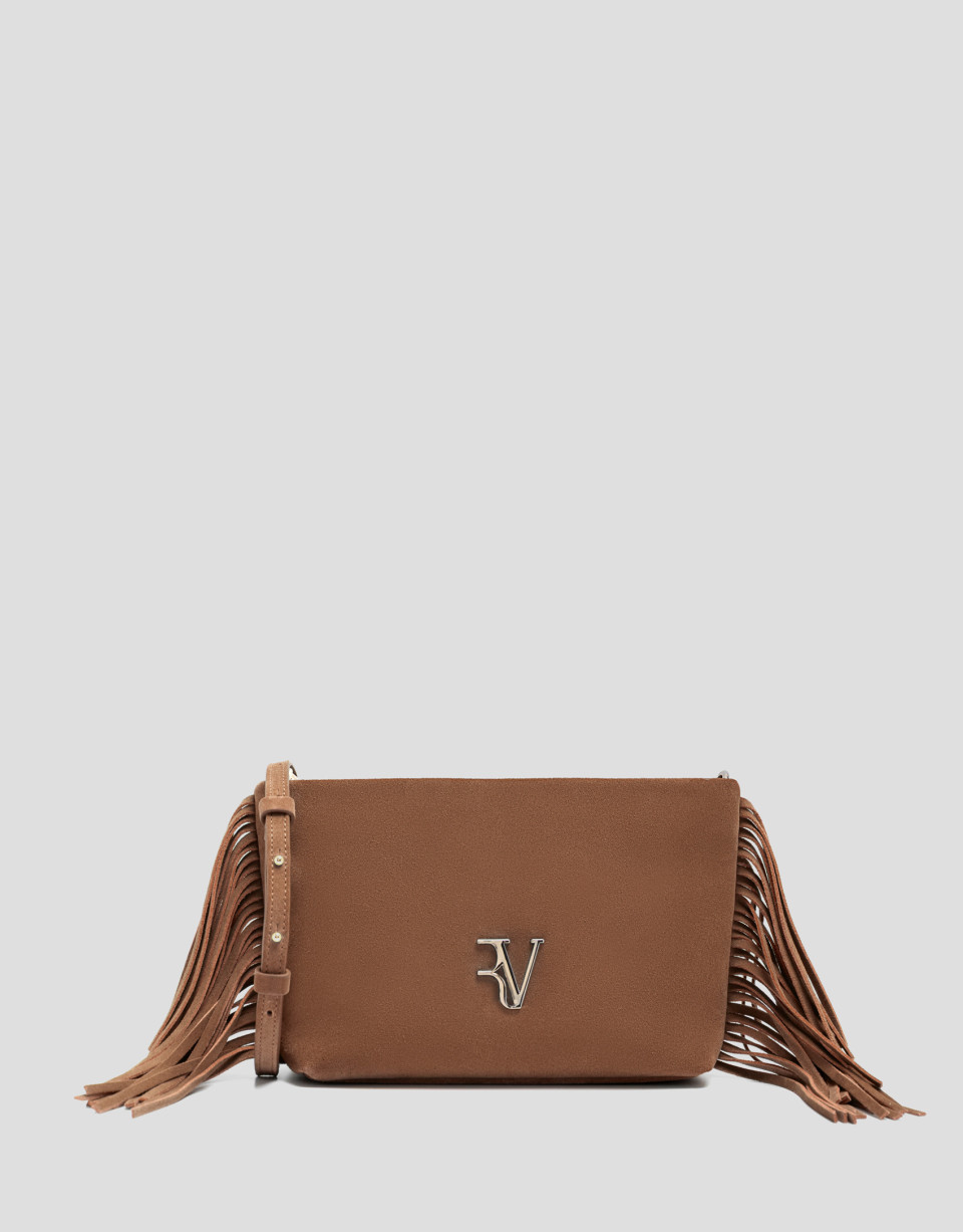 Bolso bandolera Cleo ante cámel - Mujer | Roberto Verino