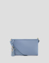 Bolso de hombro Dafne Messenger nailon azul ... | Roberto Verino