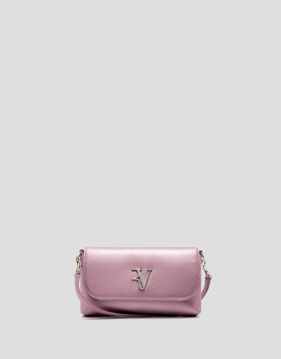 Bolso de mano Rita Metal rosa - Mujer - PV2026 | Roberto Verino