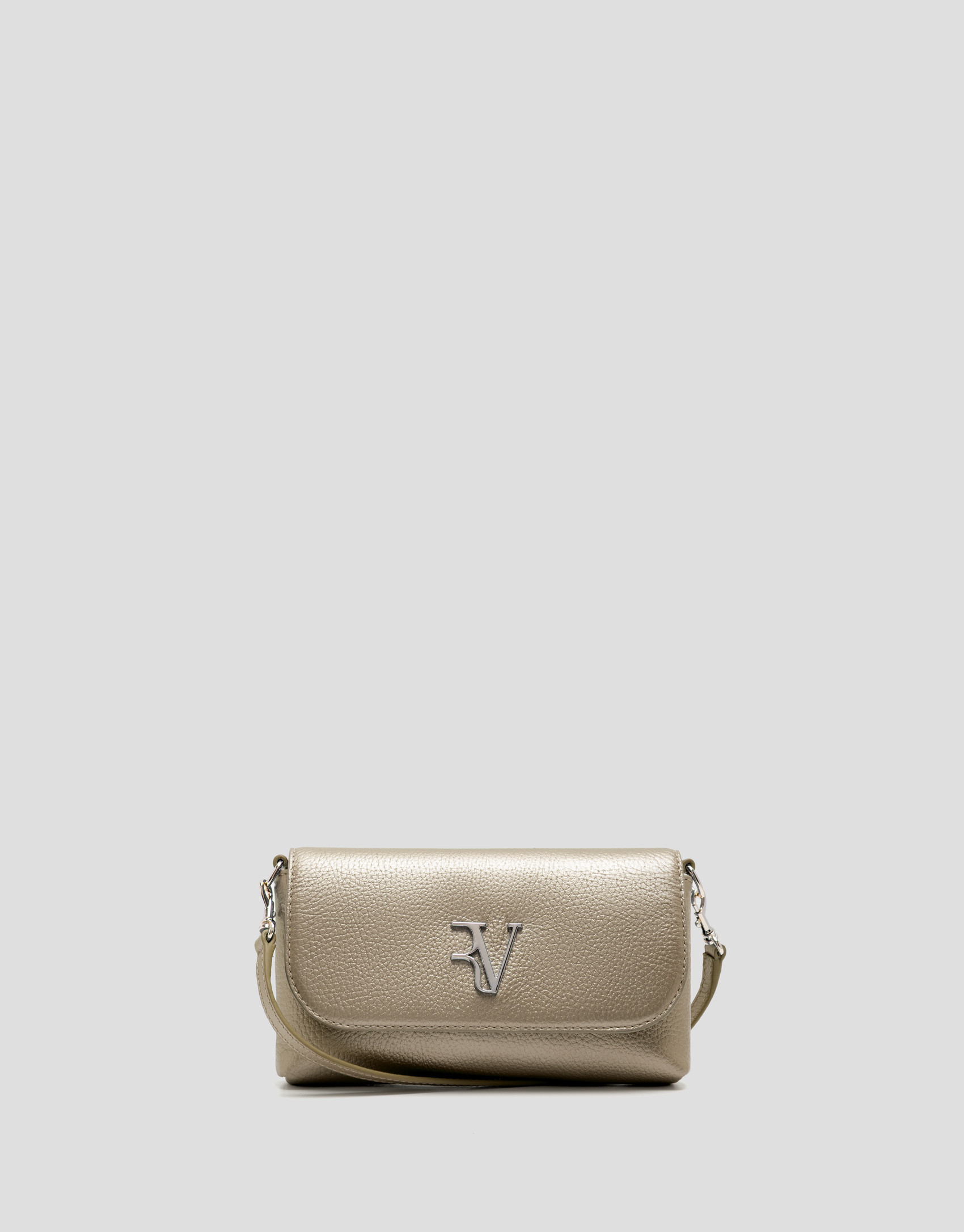 Bolso de mano Rita Metal dorado - Mujer | Roberto Verino
