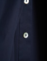 Navy blue V-neck shirt dress - Woman - SS2026 | Roberto Verino