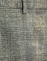 Pantalón recto cuadro gales marrón y lúrex... | Roberto Verino