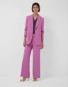 Pink crepe one button blazer - Mujer - AW2026 | Roberto Verino