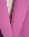 Pink crepe one button blazer - Mujer - AW2026 | Roberto Verino