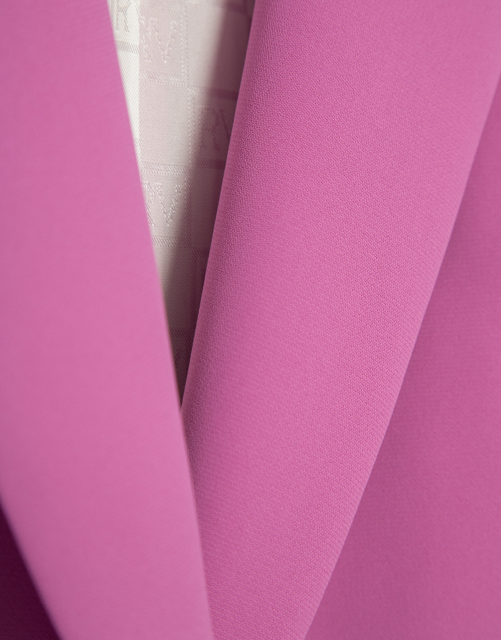 Pink crepe one button blazer - Mujer - AW2026 | Roberto Verino
