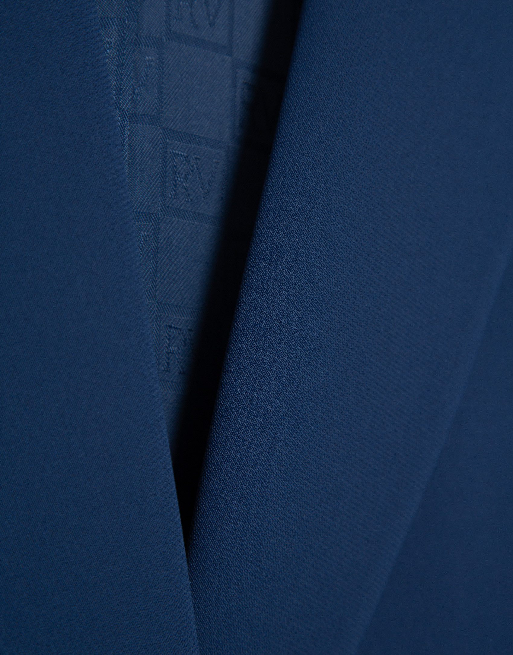 Blazer un botón crepé azul marino - Mujer | Roberto Verino