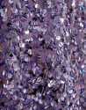Short puffed jacket with lilac paillettes | Roberto Verino