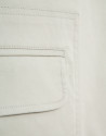 Gabardina cuello camisero crudo - Mujer | Roberto Verino