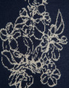 Chaqueta cremallera punto jacquard azul ... | Roberto Verino