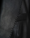 Black nappa one button blazer - Mujer - AW2026 | Roberto Verino