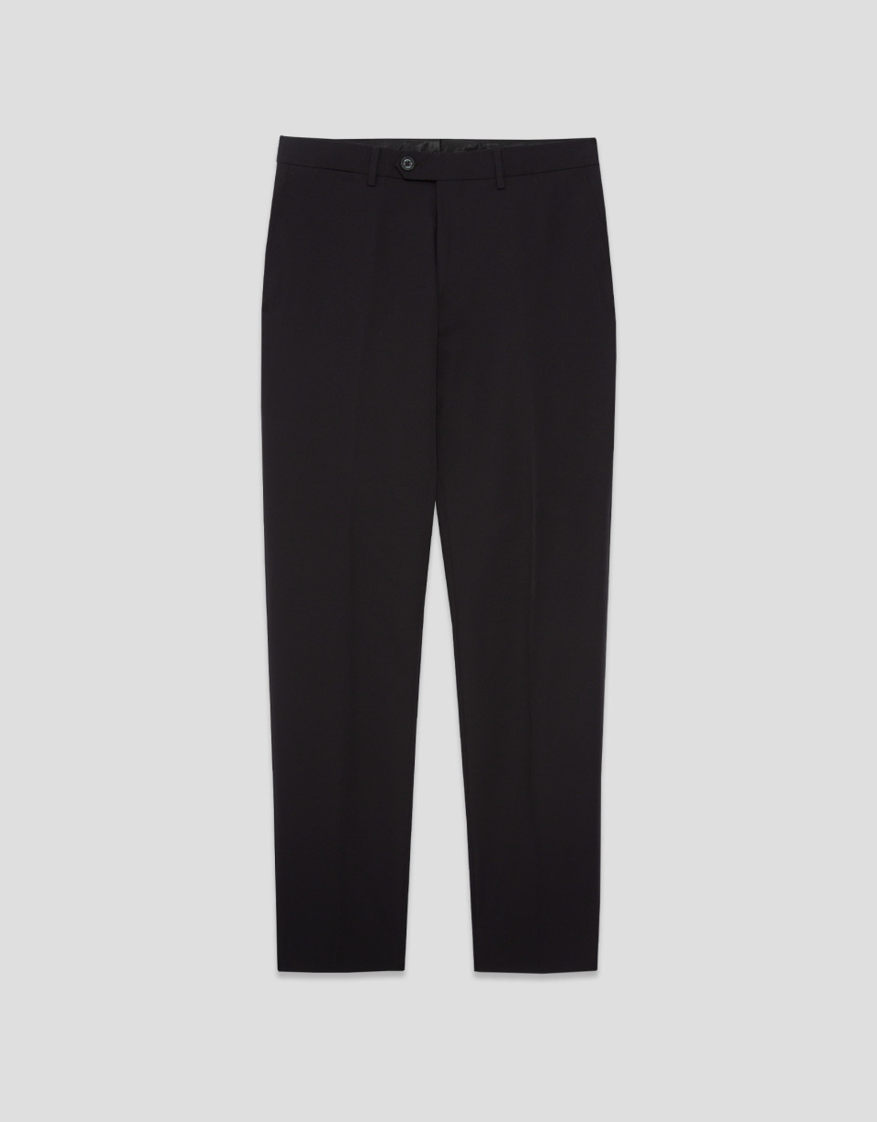 Pantalón vestir técnico negro - Hombre | Roberto Verino