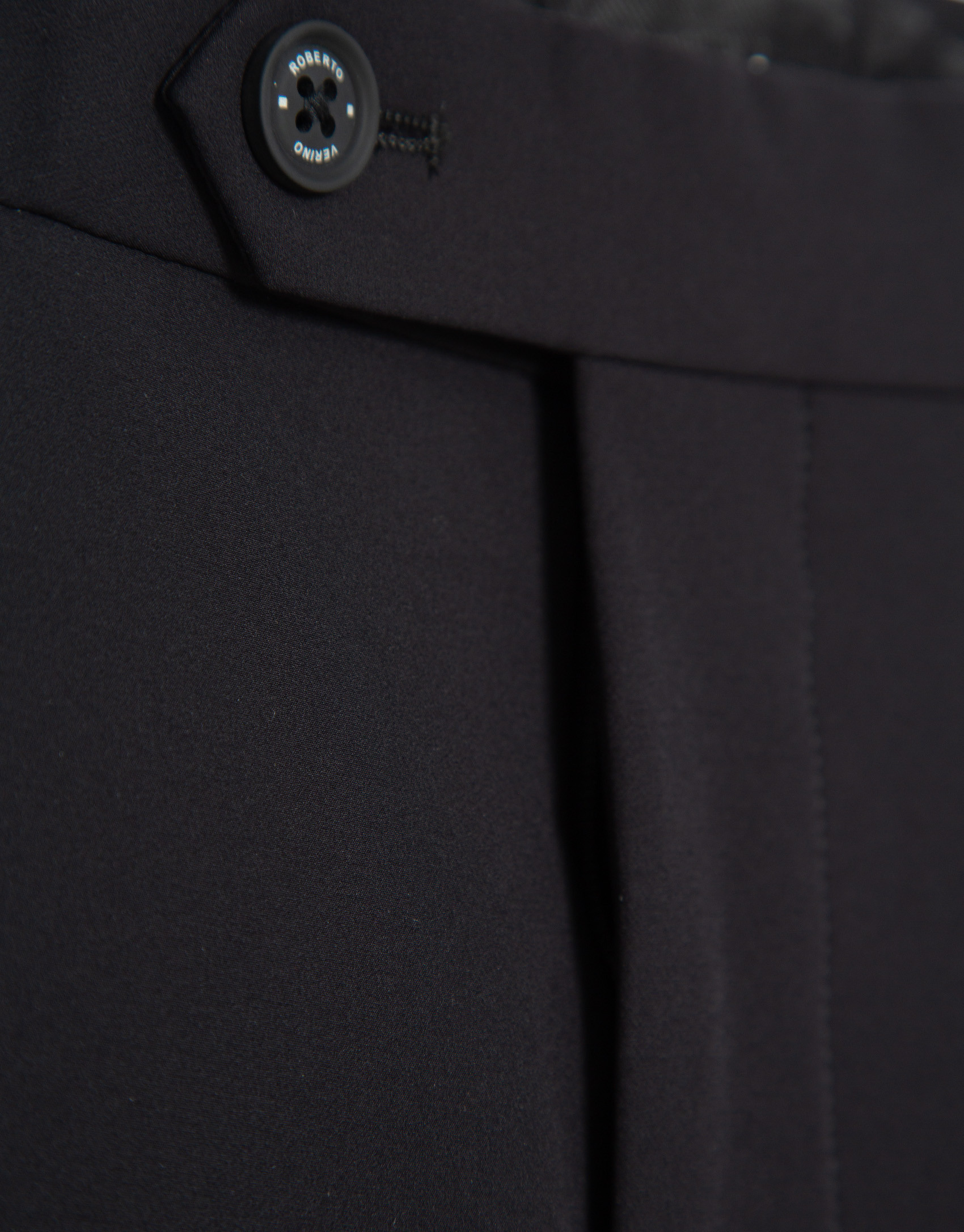 Pantalón vestir técnico negro - Hombre | Roberto Verino