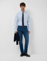 Pantalón denim hombre regular azul medio | Roberto Verino