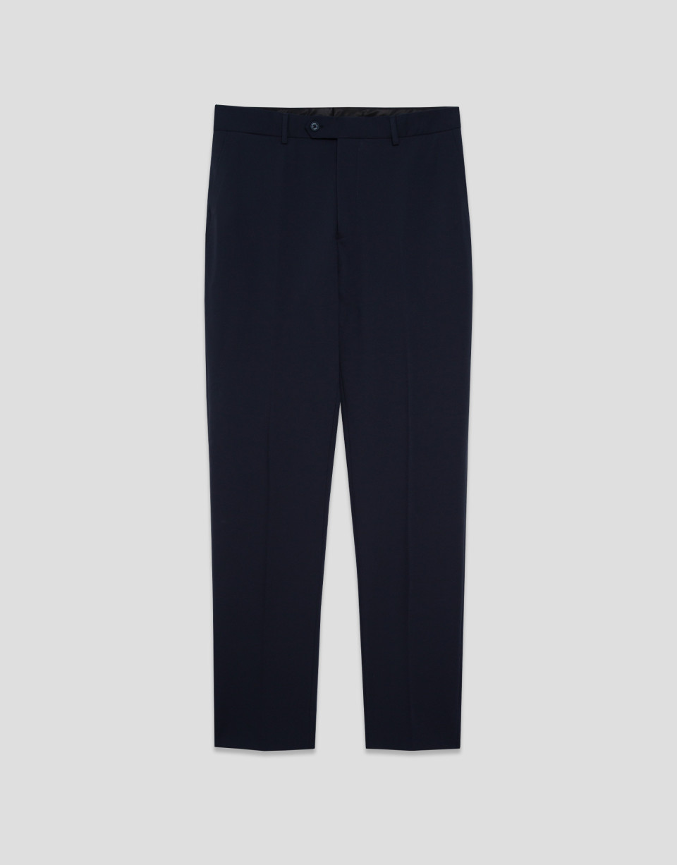 Pantalón vestir técnico marino - Hombre | Roberto Verino