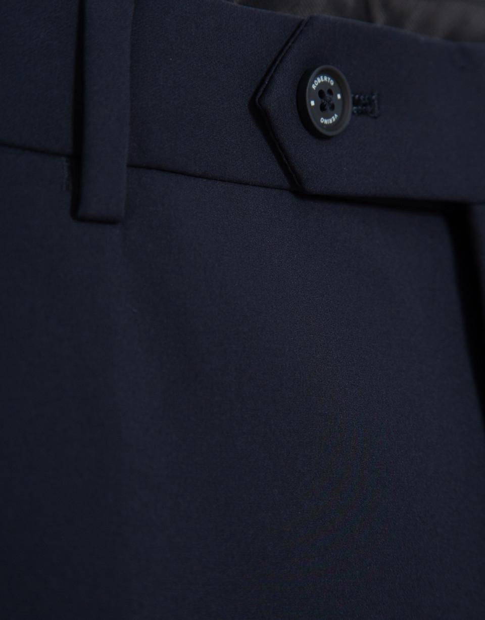 Pantalón vestir técnico marino - Hombre | Roberto Verino