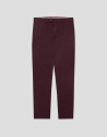 Cherry tinted chinos - Hombre - AW2026 | Roberto Verino