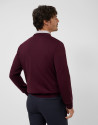 Jersey rombos relieve cereza - Hombre - OI2026 | Roberto Verino